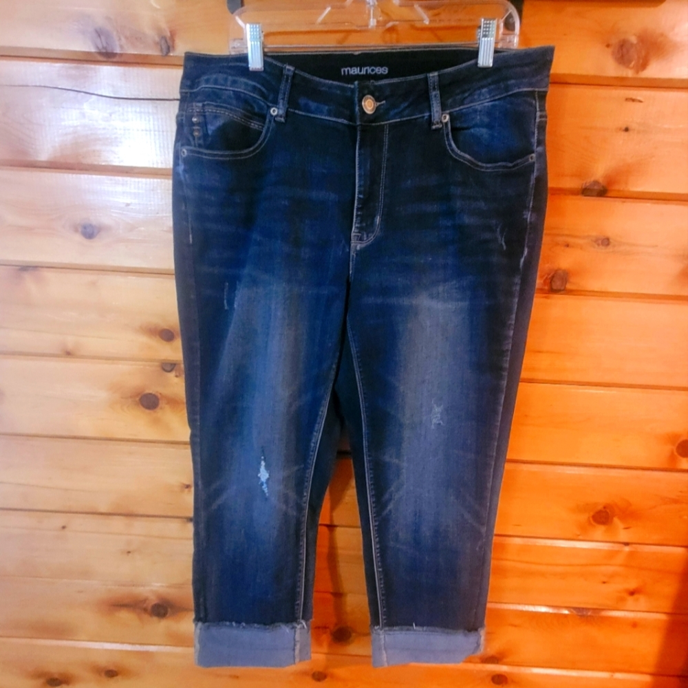 Maurices size 16w capris